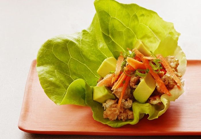 Lettuce wraps kulitmu bikin resep kaya antioksidan