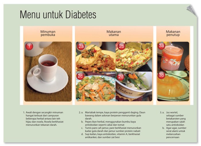 Resep makanan yang cocok untuk penderita diabetes